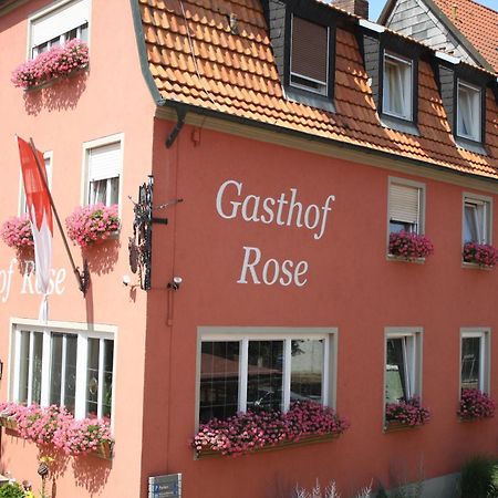 Gasthof Hotel Rose Obereisenheim Eksteriør bilde