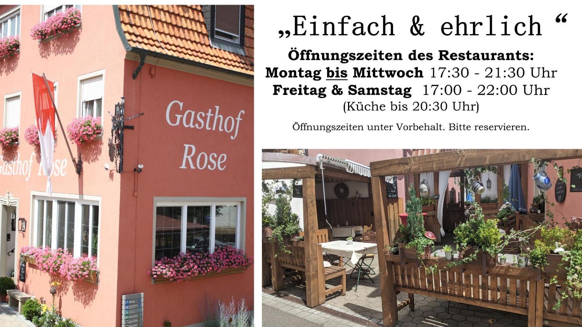 Gasthof Hotel Rose Obereisenheim Eksteriør bilde