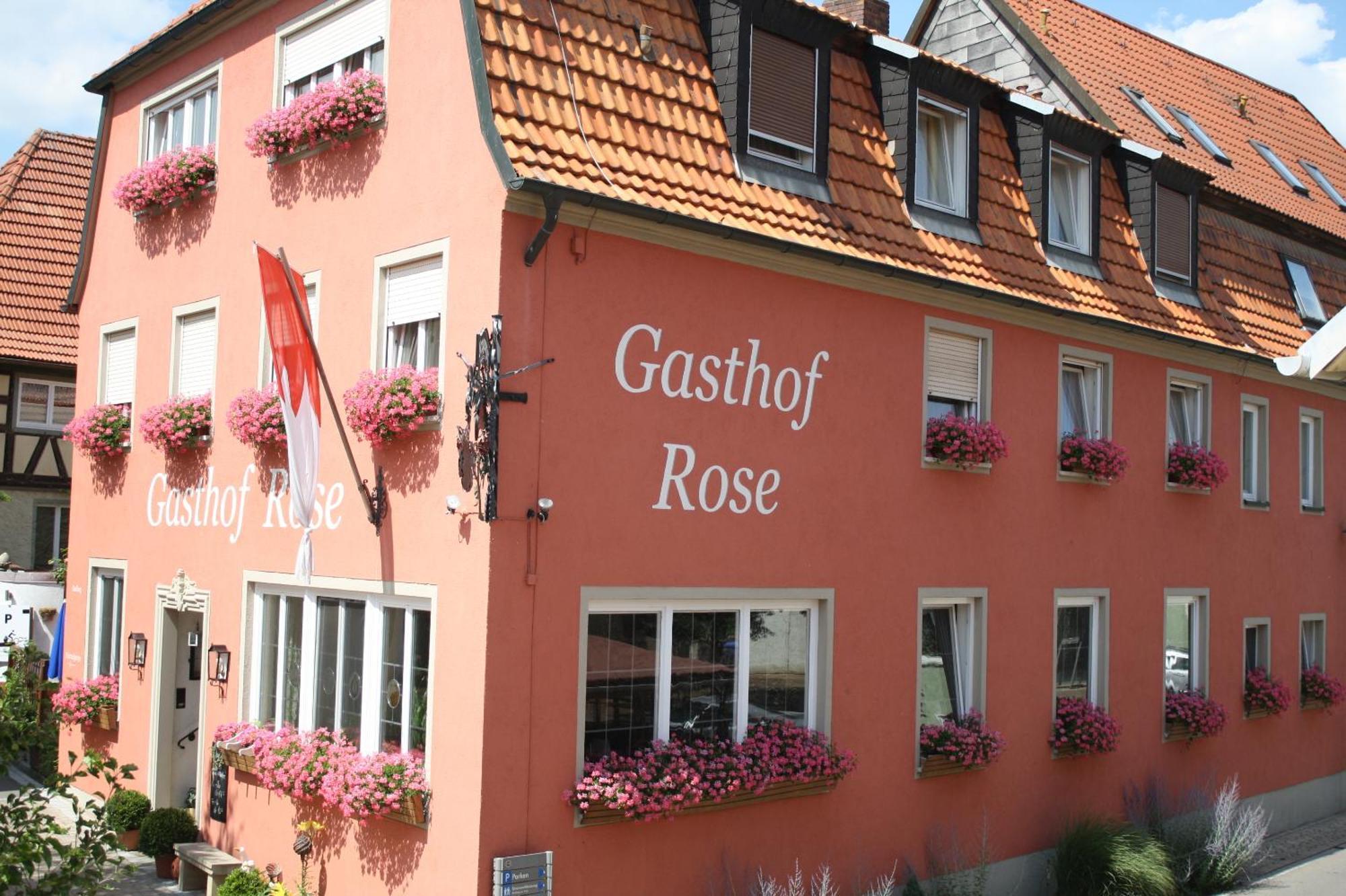 Gasthof Hotel Rose Obereisenheim Eksteriør bilde